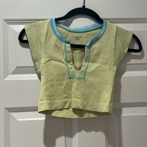 Urban Outfitters Out From Under Go for Gold Seamless Top Woman’s